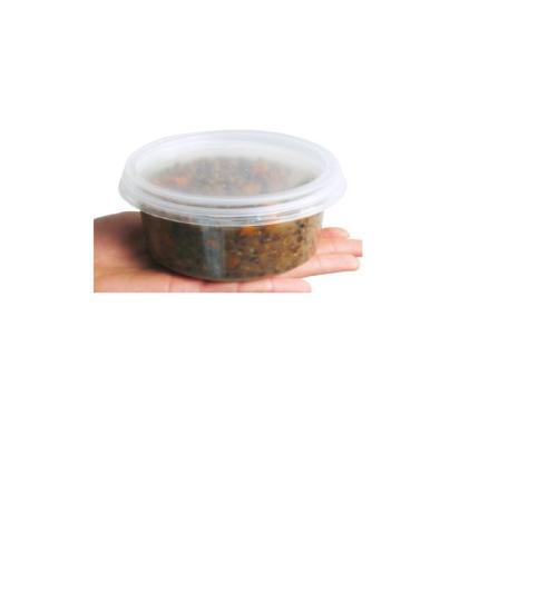 POT MICRO ONDE PP TRANSPARENT 500 GRS (50)