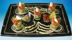 PLAT PRESENTATION PLAST NOIR 36X25 RECT