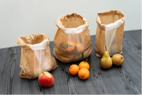 SAC PAPIER ALIMENTAIRE KRAFT ALIOS® FENÊTRE POUR 2KG FRUIT (500)