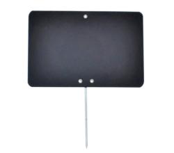 ARDOISE NOIRE 8X12CM +PIQUE (10)