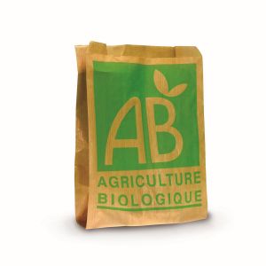 SAC PAPIER ALIMENTAIRE KRAFT ALIOS® AB POUR 1KG FRUIT (1000)