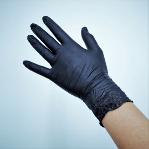 GANT NITRILE NOIR M NON POUDRÉ (100)