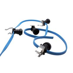 CLIPS INOX GUIRLANDE POUR GUIRLANDE CABLE PLAT