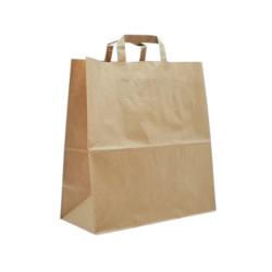 CABAS SORTIE DE CAISSE KRAFT BRUN 26X14X32 PM 