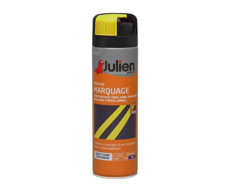 PEINTURE FLUO JAUNE 500 ML
