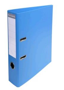 CLASSEUR LEVIER PLASTIQUE BLEU A4 DOS 70 (1)