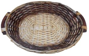 CORBEILLE MONASTIR OSIER BI-COLOR 52/56X43X15 (1)