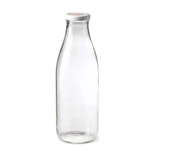 BOUTEILLE A VIS VERRE 1L SANS BOUCHON (12)