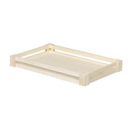 CORBEILLE AJOUREE BOIS RECTANGLE 34X22X3,8