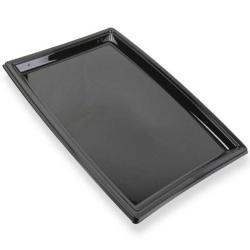 PLAT PRESENTATION PLAST NOIR 36X25 RECT