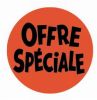 ETIQUETTE OFFRE SPECIALE ADHESIVE D36MM (500)