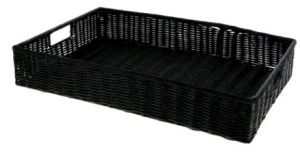 MANNE CARITA SYNTHETIQUE NOIRE 40X30X10 RECT (1)