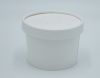 COUVERCLE POT SOUPE/GLACE CARTON BLANC 23CL/35CL (25)