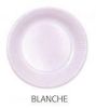 ASSIETTE CARTON BLANC 23CM RONDE (100)