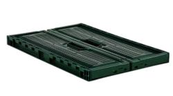 CAISSE PLASTIQUE VERTE PLIABLE 47L AJOUREE