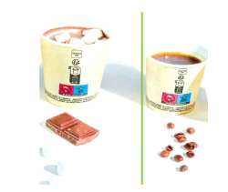 GOBELET CARTON BRUN 18CL (50)
