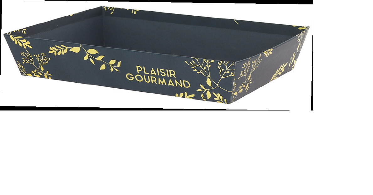 CORBEILLE CARTON PLAISIR GOURMAND 26X20X5 (1)