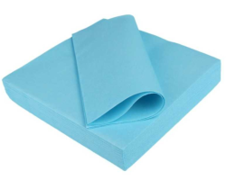 SERVIETTE MAYA BLEU CIEL 39X39CM