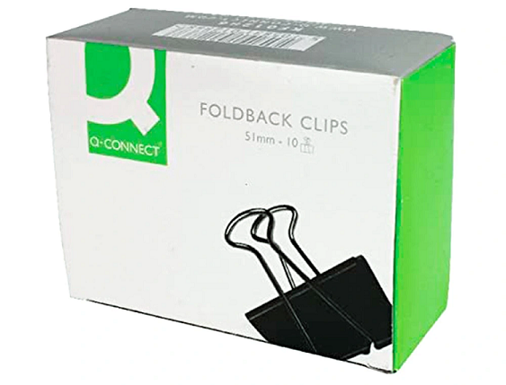 PINCE DOUBLE CLIPS Q-CONNECT 51MM