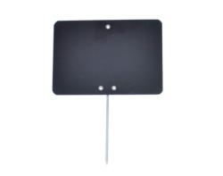 ARDOISE NOIRE 7X10CM +PIQUE (10)