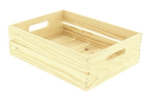 CAGETTE BOIS NATUREL 40x30x12