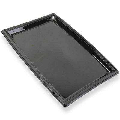 PLAT PRESENTATION PLAST NOIR 36X25 RECT