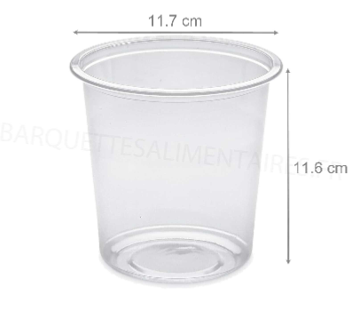 POT TUSIPACK CRISTAL 750ML (50)