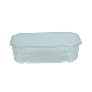 BARQUETTE PLASTIQUE 500GRS POUR FRUITS (100)