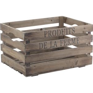 CAISSE BOIS PRODUITS DE LA FERME 40X30X22 (1)