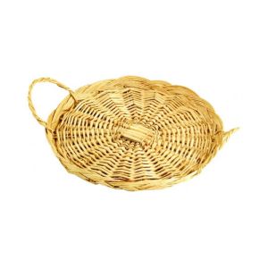 PLATEAU BRIE OSIER BLANC D40CM +POIGNEES (1)