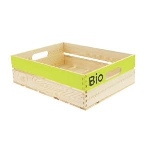 CAGETTE BIO VERT/NATUREL 42X30X12 PM (1)