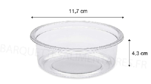 POT TUSIPACK CRISTAL 250ML (50)