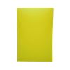 PANNEAU RECT PLASTIQUE FLUO JAUNE 40X60CM (5)