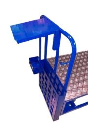 TABLETTE POUR CHARIOT BLEU D20MM