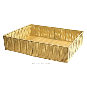 MANNE VITTEL SYNTHETIQUE CLAIR 40X30X10 RECT