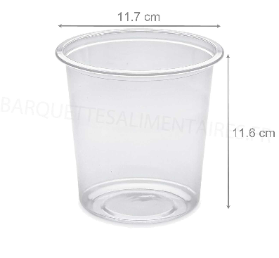 POT TUSIPACK CRISTAL 750ML (50)