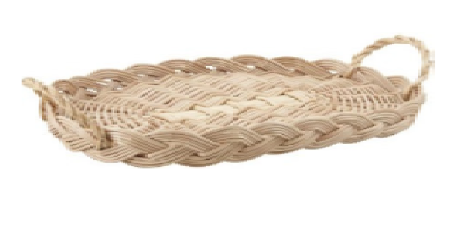 PLATEAU CAMEMBERT OSIER BLANC 35X25X3-7 + POIGNEES (1)